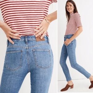 Madewell 9” high-rise skinny SZ 25